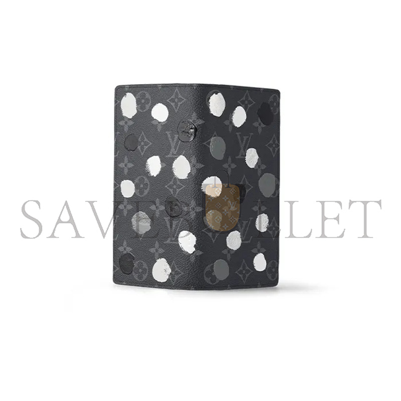LOUIS VUITTON X YAYOI KUSAMA BRAZZA POLKA DOT WALLET M81932 (19*10*2cm)